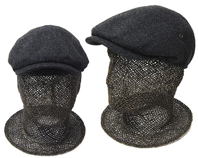 WIGENS(ヴィーゲン)メルトンハンチング Ivy Onepiece Cap