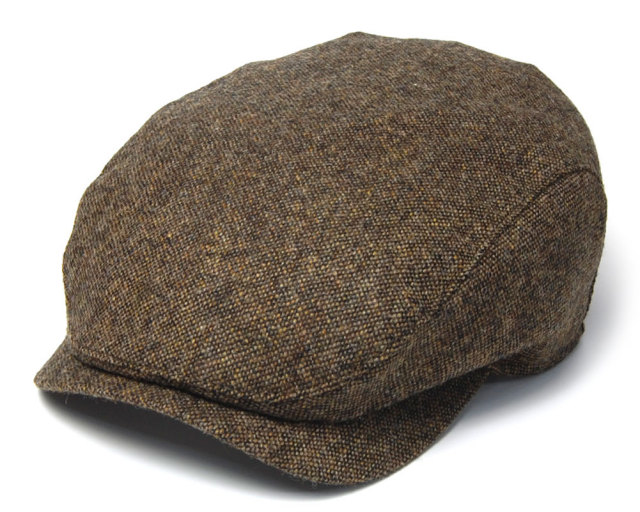 ”WIGENS(ヴィーゲン)” ツイードハンチング Ivy Contemporary Cap 