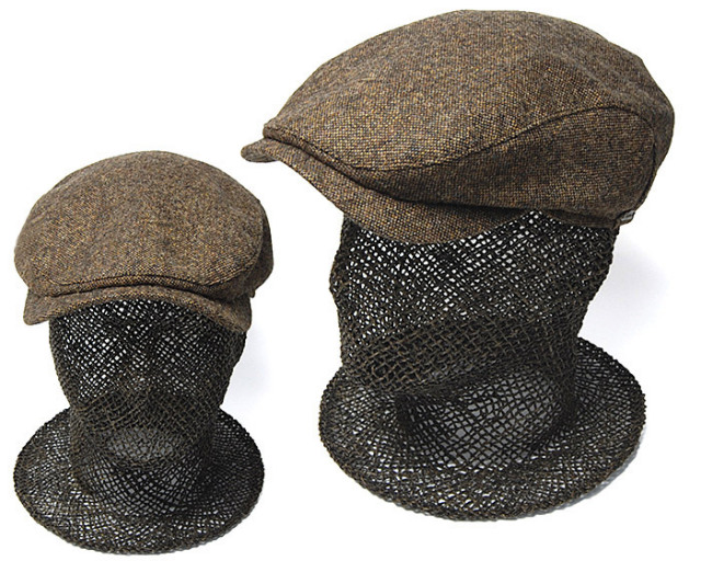 ”WIGENS(ヴィーゲン)” ツイードハンチング Ivy Contemporary Cap 