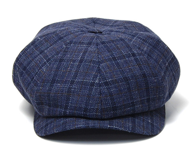 WIGENS ヴィーゲン チェック8枚はぎハンチング Newaboy Classic Cap 