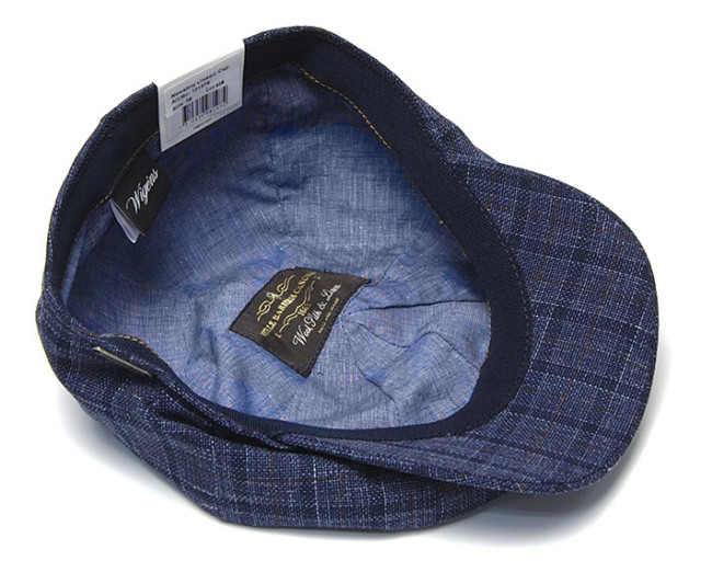 WIGENS ヴィーゲン チェック8枚はぎハンチング Newaboy Classic Cap 