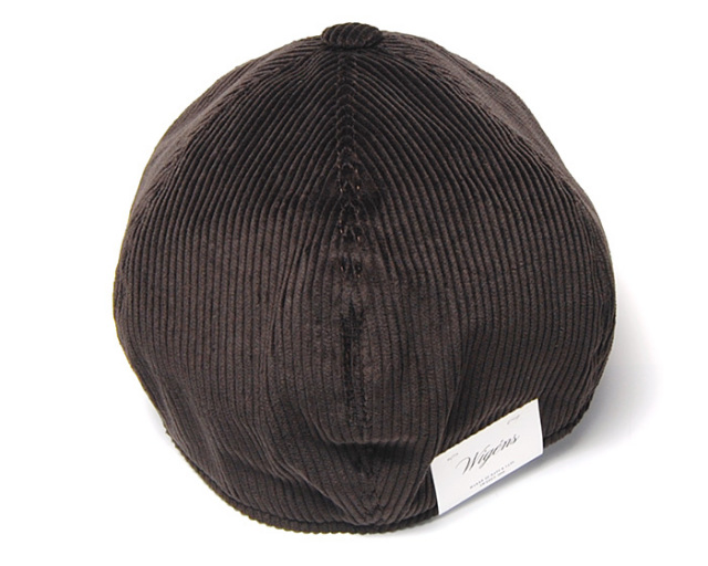 ”WIGENS(ヴィーゲン)” コーデュロイ6枚はぎハンチング Newsboy Contemporary Cap? 