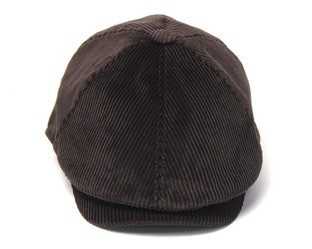 ”WIGENS(ヴィーゲン)” コーデュロイ6枚はぎハンチング Newsboy Contemporary Cap? 