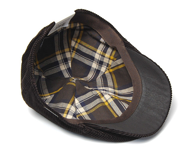 ”WIGENS(ヴィーゲン)” コーデュロイ6枚はぎハンチング Newsboy Contemporary Cap? 