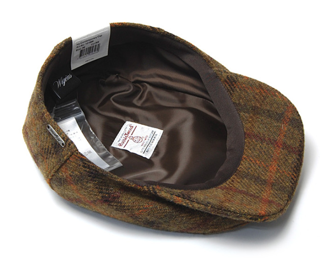 WIGENS ヴィーゲン ハリスツイードハンチング IVY CONTEMPORARY CAP