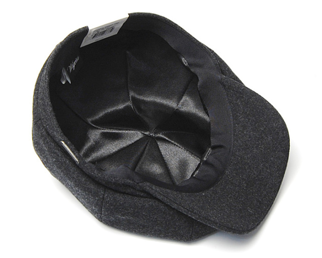 WIGENS ヴィーゲンス メルトン８枚はぎハンチング キャスケット