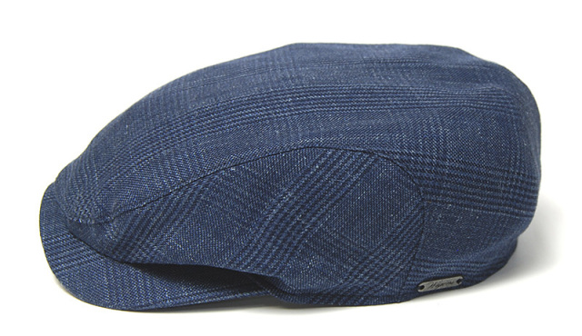 WIGENS　ヴィーゲンス　グレンチェックハンチング