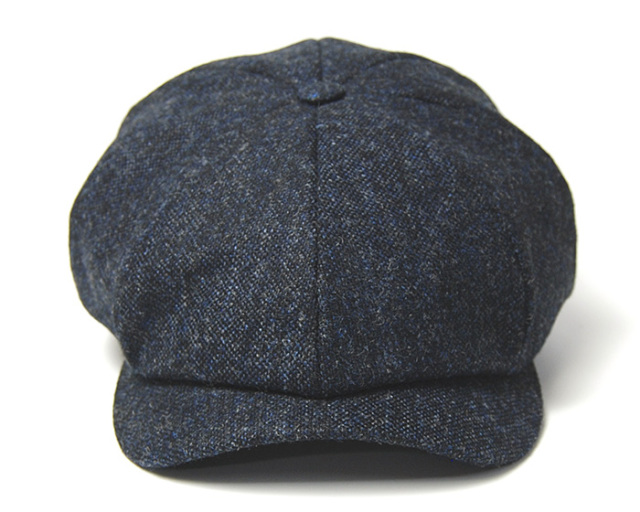 WIGENS　ヴィーゲン　ツイード８枚はぎハンチング　ムーン