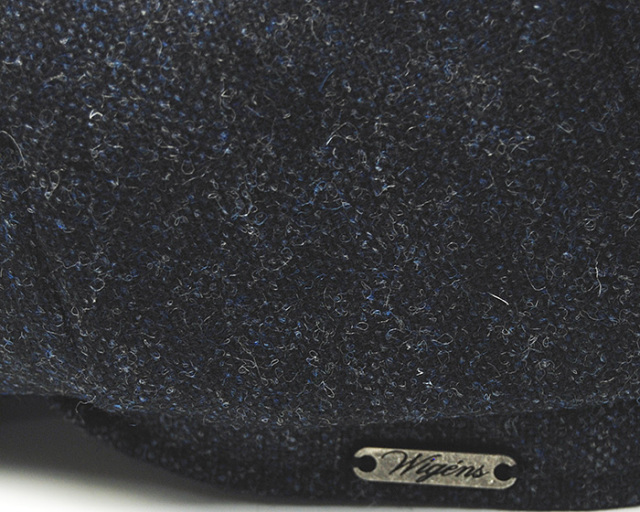 WIGENS　ヴィーゲン　ツイード８枚はぎハンチング　ムーン