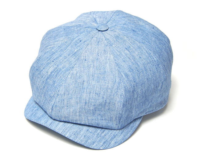 WIGENS　ヴィーゲン　リネン８枚はぎハンチング　キャスケット