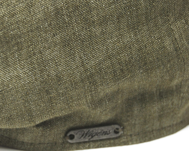 WIGENS　ヴィーゲン　リネン８枚はぎハンチング　キャスケット