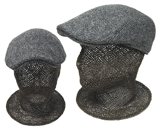 Wigens　ヴィーゲンス　ハリスツイードハンチング　Ivy Modern Cap