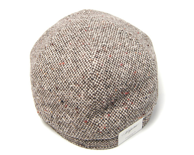 Wigens　ヴィーゲンス　ツイード８枚はぎハンチング　Newsbay Classic Cap