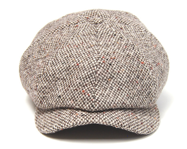 Wigens　ヴィーゲンス　ツイード８枚はぎハンチング　Newsbay Classic Cap