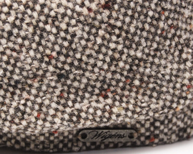 Wigens　ヴィーゲンス　ツイード８枚はぎハンチング　Newsbay Classic Cap