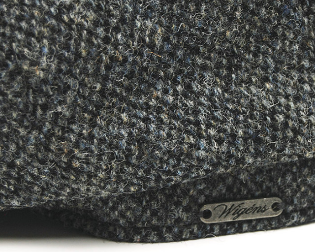 Wigens　ヴィーゲンス　ハリスツイード８枚はぎハンチング　Newsbay Classic Cap