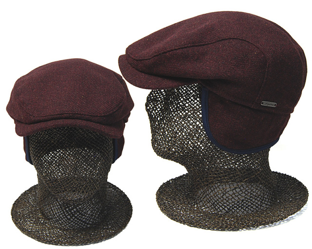 Wigens　ヴィーゲンス　耳当て付きシェットランド―ルハンチング Ivy contemporary Cap