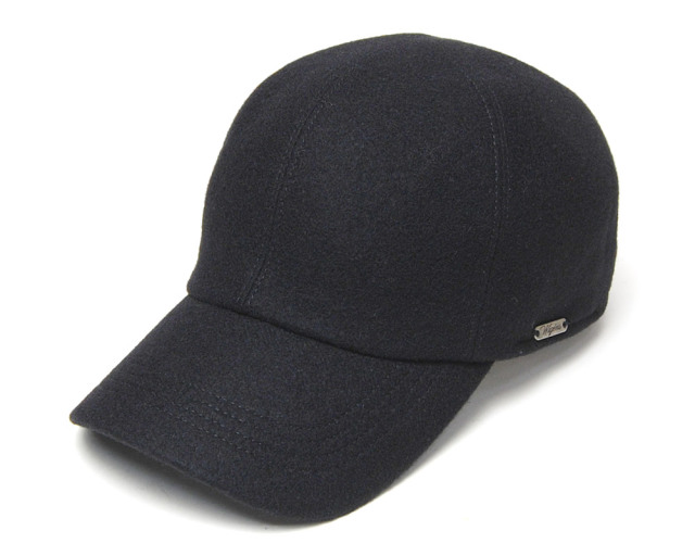 ”WIGENS(ヴィーゲン)” 耳当て付きメルトンキャップ 