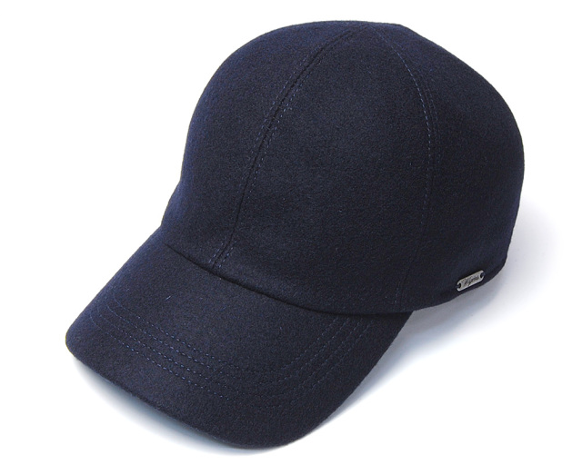 ”WIGENS(ヴィーゲン)” 耳当て付きメルトンキャップ