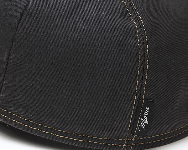 ”WIGENS(ヴィーゲン)”耳当て付きコーティングコットンキャップ Baseball Cap