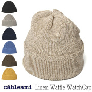 cableami(ケーブルアミ) コットンニットキャップ ニット帽 春夏 オール
