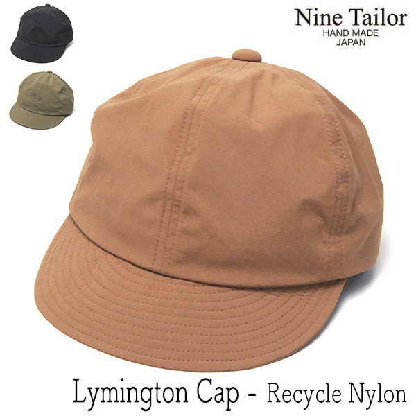 NINE TAILOR ナインテイラー 小つばキャップ LYMINGTON CAP