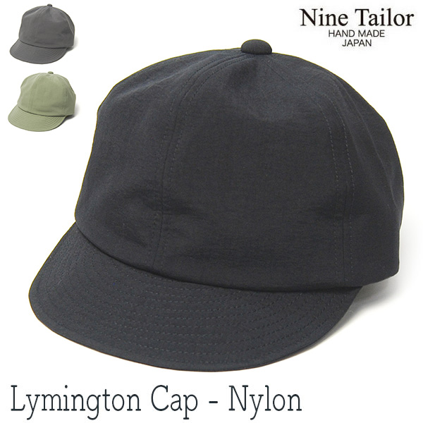 NINE TAILOR　ナインテイラー　小つばキャップ　Lymington Cap　N-196