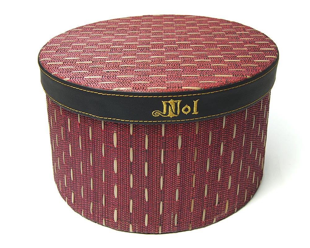 Nol ノル　帽子用ボックス　帽子ボックス　帽子用丸箱