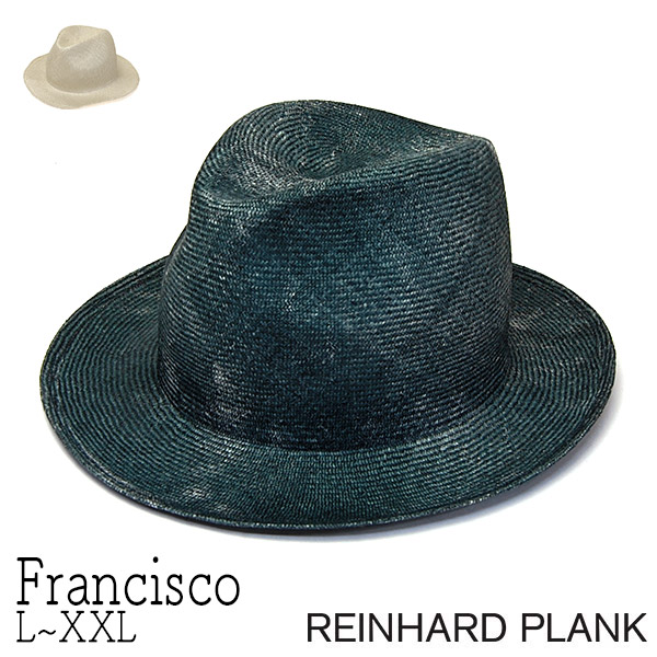 REINHARD PLANK(レナードプランク）ストロー中折れ帽（FRANCISCO)
