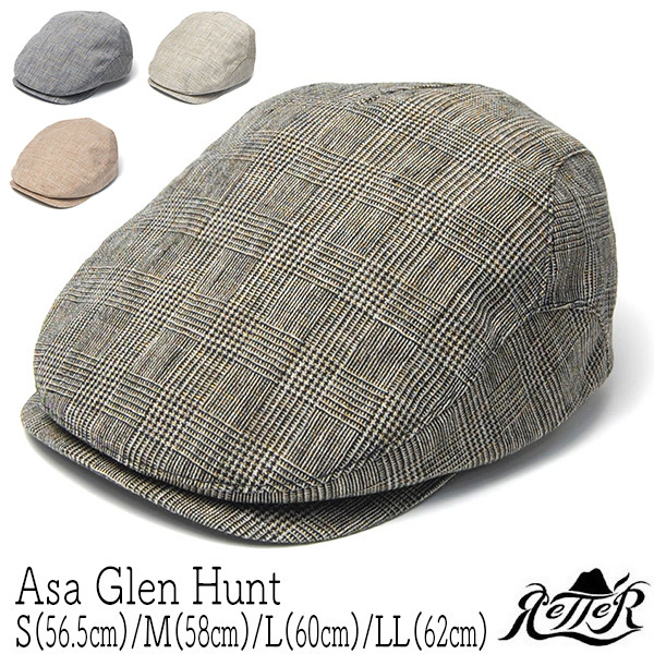 Retter レッター リネンハンチング Asa Glen Hunt