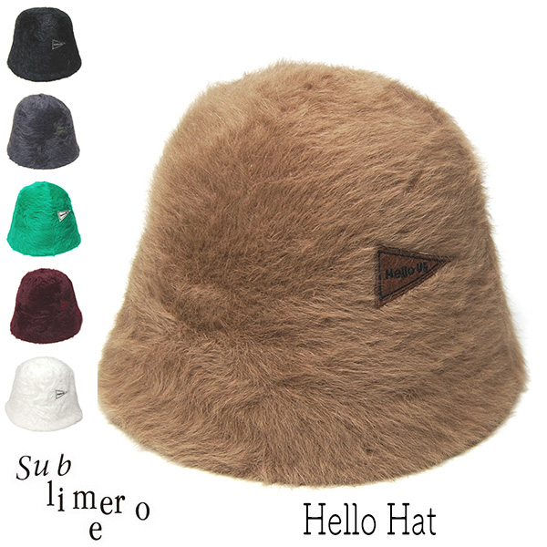 SUBLIME　サブライム　アンゴラファーハット　Hello Hat