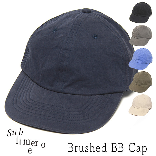 Sublime　サブライム　ブラッシュドベースボールキャップ