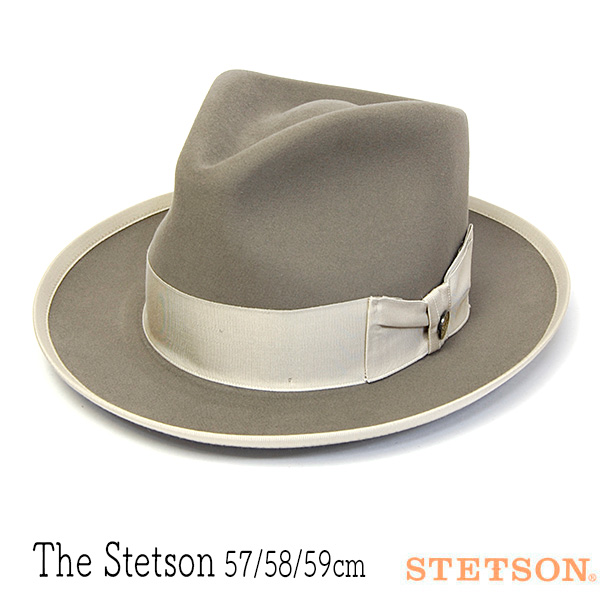 アメリカSTETSONビーバーフェルト中折れ帽（THE STETSON)