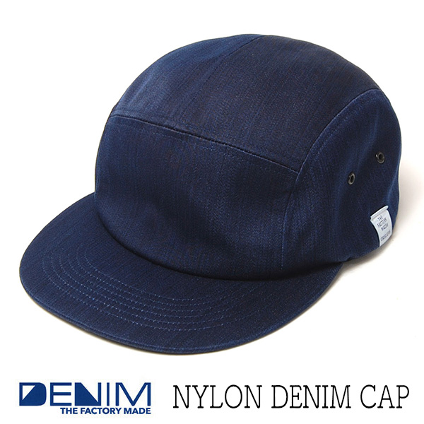 ”THE FACTORY MADE(ザファクトリーメイド)” ナイロンデニムバケットハット Nylon Denim Hat? 