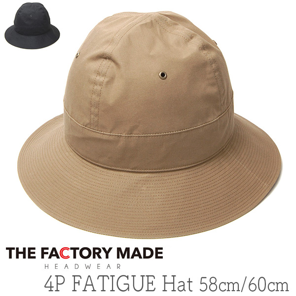 THE FACTORY MADE(ファクトリーメイド）パラフィンコットンファティーグハット4P FATIGUE HAT FM628