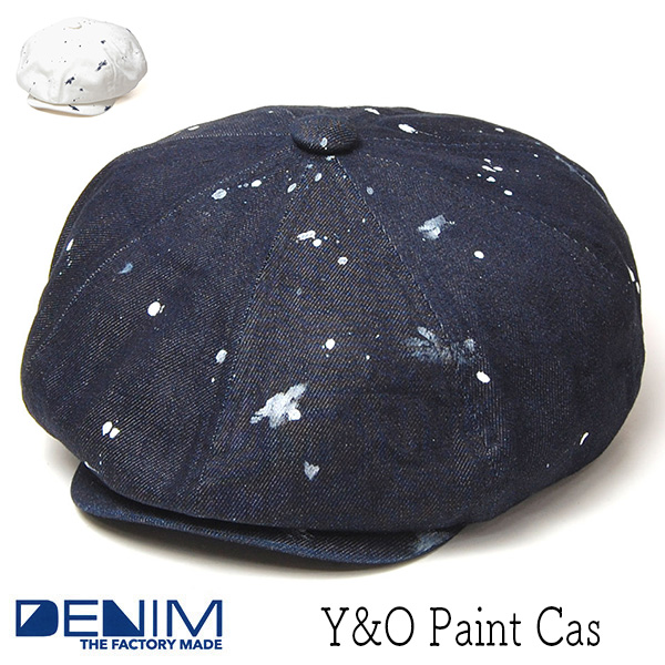 ”THE FACTORY MADE(ザファクトリーメイド)” デニム8枚はぎハンチング Y&O Paint CAS 