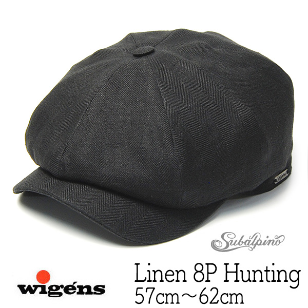WIGENS　ヴィーゲンス　リネンハンチング キャスケット