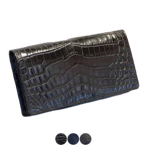 定番の通しマチ 長財布（小銭入れなし）lgw011