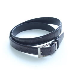 【クロコダイル】メンズベルト ピンタイプ カン付 30mm blt001