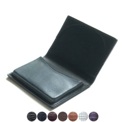 【クロコダイル】シンプルで機能的 名刺入れ cdc001