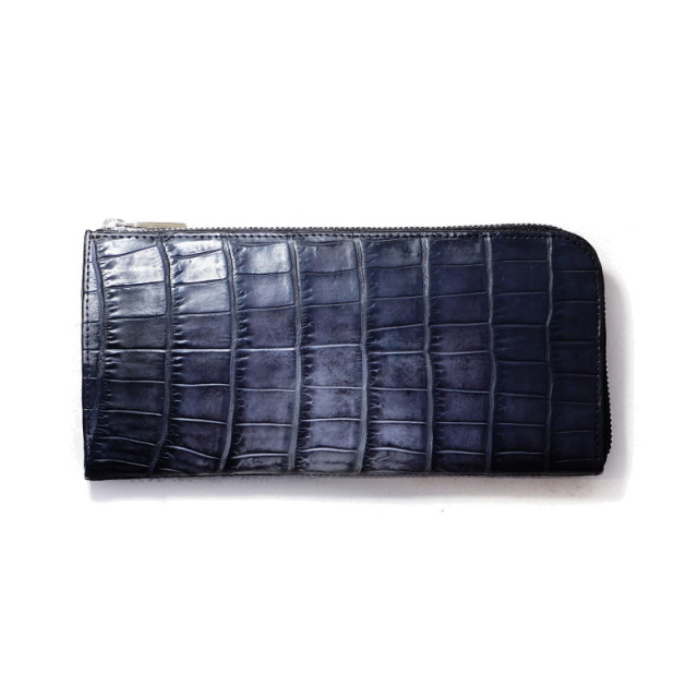 ナイルクロコダイル】 L字ファスナー 長財布 lgw003 