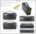 クロコダイル ダブルファスナー長財布　オーガナイザー