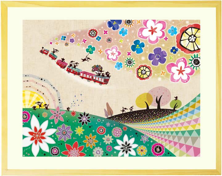 玄関や店舗・病院に飾る絵画インテリア