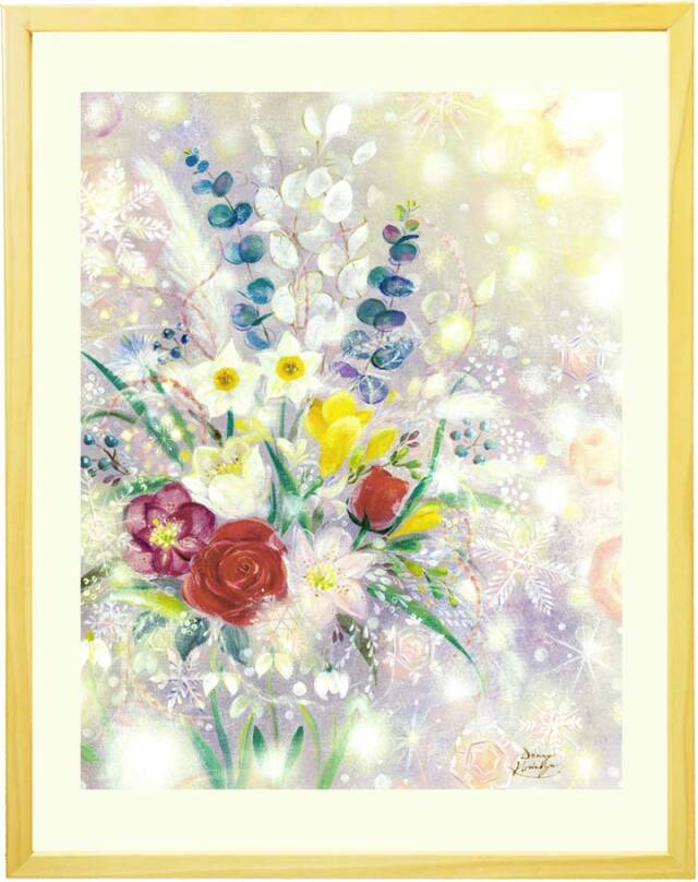絵画 「風花 〜kazahana〜」 (Denny Horimizu)