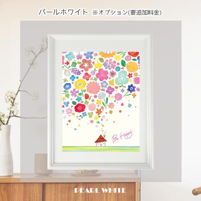 絵画 「Happy Bouquet」 (ヒヂリンゴ・聖)