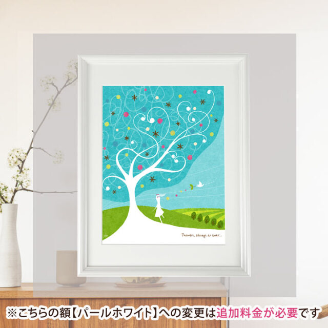 絵画 「Thanks, always as ever. ‐これまでも これからも ありがとう‐」 (Kellie)
