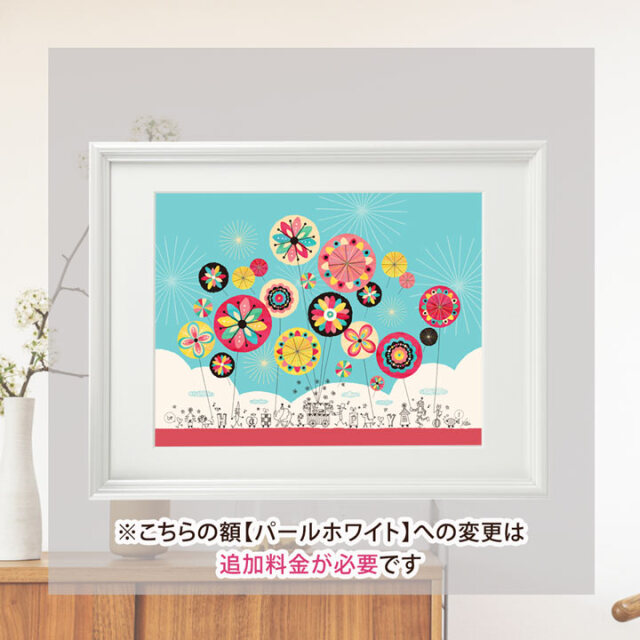 絵画 「幸せのパレード(レッド)」 (Kellie)