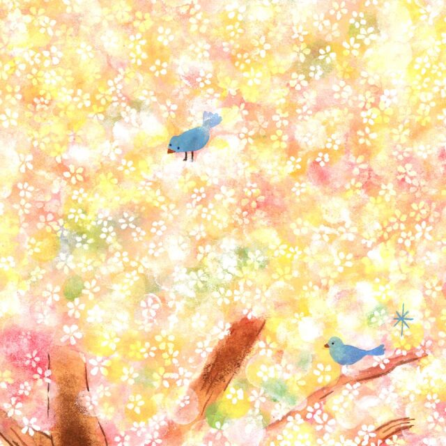 絵画 「はじまりの日」 (mime)