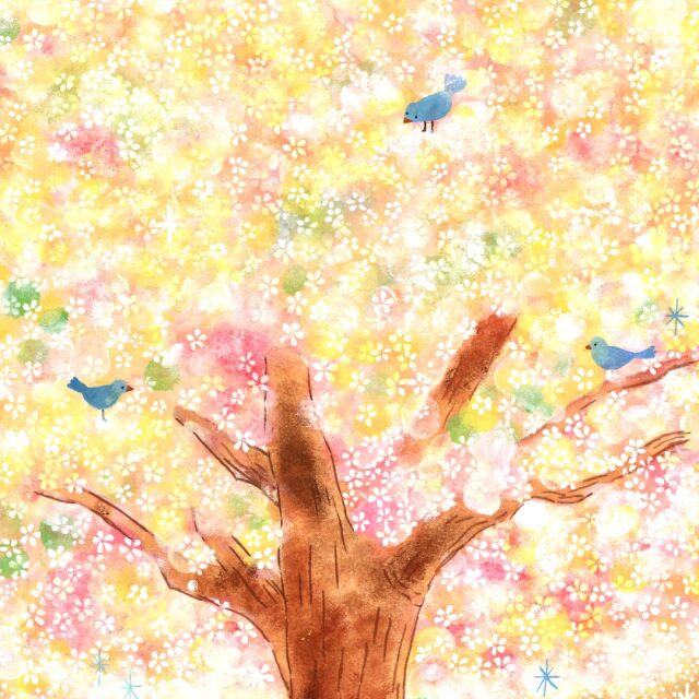 絵画 「はじまりの日」 (mime)