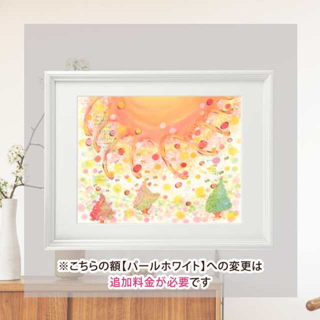 絵画 「丸い心」 (One's childhood)